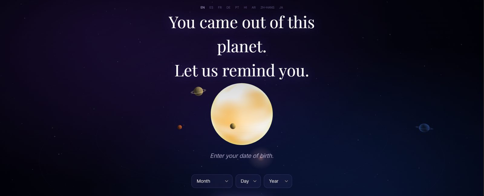 Swayanta: You are nature